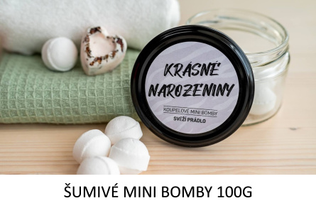 ŠUMIVÉ MINI BOMBY 100G