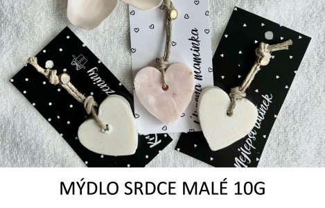 MÝDLO SRDCE MALÉ 10G