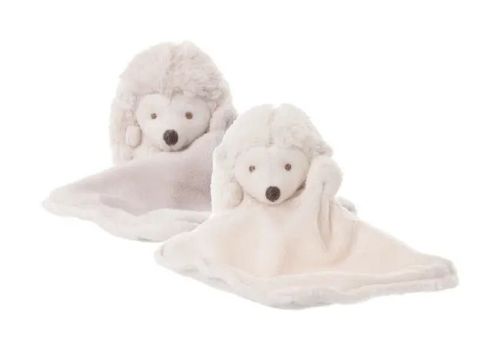 BK HUBERT BABY muchláček  bílý a krémový (15 cm) Bukowski Design