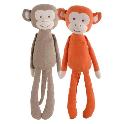 BK HIPPY opička hnědá (35cm)