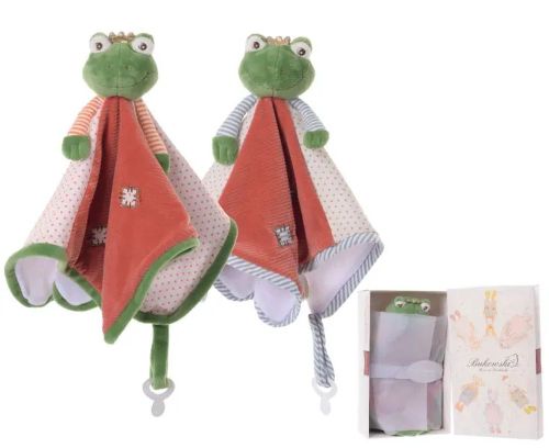 BK PRINCE BABY RUG muchláček se světlým okrajem (33x33 cm) s dárkovým boxem NOVINKA Bukowski Design
