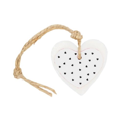 MÝDLO srdce velké 70 g bez textu (bílá kartička) SOAP and GIFTS BV - bal. po 5 ks