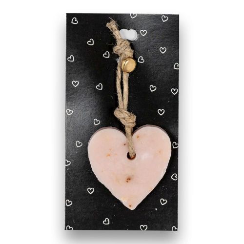 MÝDLO srdce malé 10 g bez textu (černá kartička) SOAP and GIFTS BV - bal. po 6 ks