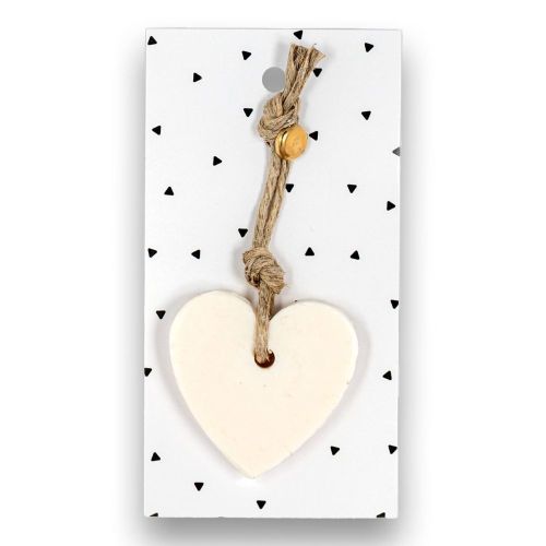 MÝDLO srdce malé 10 g bez textu (bílá kartička) SOAP and GIFTS BV - bal. po 6 ks