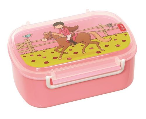 Malá jezdkyně GINA GALOPP box na svačinu (17x11x7 cm)  sigikid