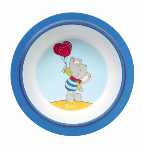 Melamin baby mistička se silikonem LOLO LOMBARDO - NOVÝ DESIGN   (15,5 cm) sigikid