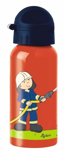 Lahvička z nerezové oceli na pití FRIDO FIREFIGHTER  (400 ml)  Sigikid