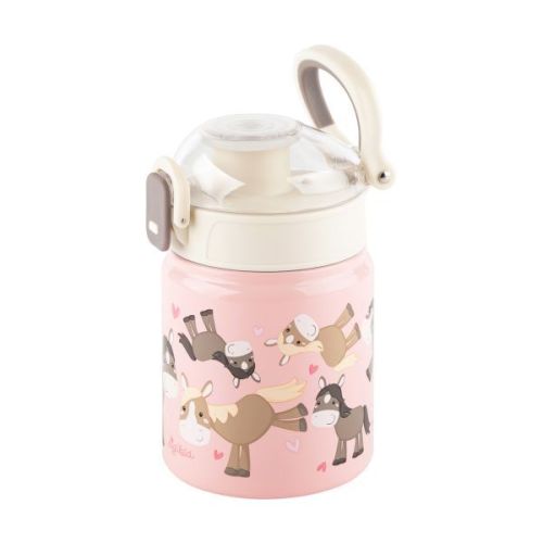 Lahvička z nerezové oceli na pití PONY (400ml) Sigikid