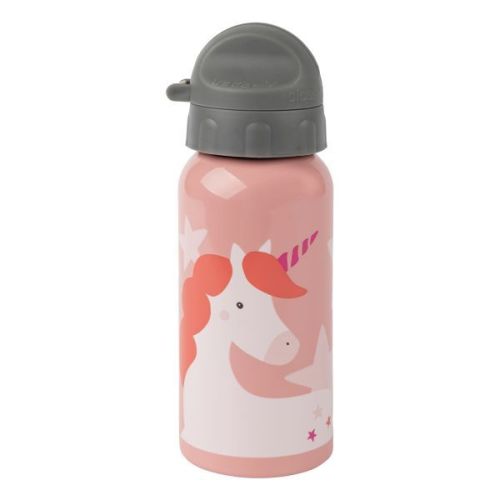 Lahvička z nerezové oceli na pití JEDNOROŽEC (400 ml) Sigikid