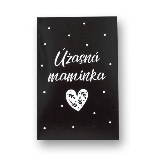 VONNÉ PŘÁNÍ 10 g Úžasná maminka (černé) SOAP and GIFTS BV- obj. po 4 ks