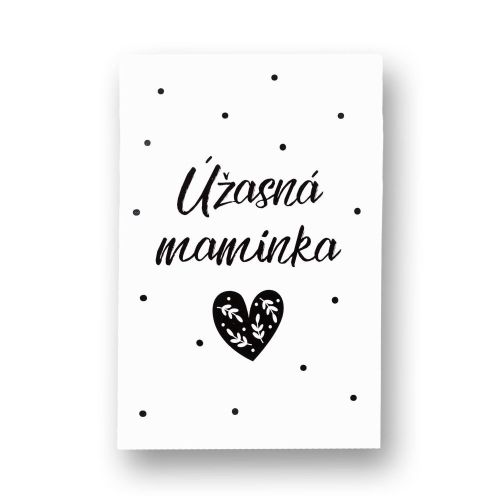 VONNÉ PŘÁNÍ 10 g Úžasná maminka (bílé) SOAP and GIFTS BV- obj. po 4 ks