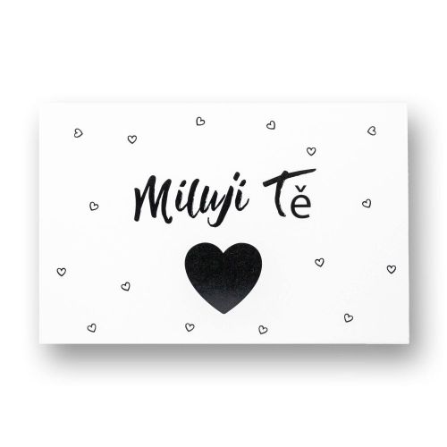 VONNÉ PŘÁNÍ 10 g Miluji Tě (bílé) SOAP and GIFTS BV- obj. po 4 ks