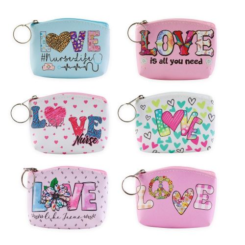 PENĚŽENKA LOVE , 6 motivů, rozměry 10x7x2cm NOVINKA ACCENTRA