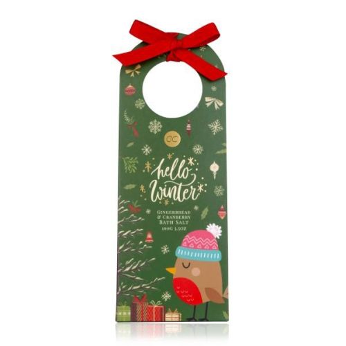 SŮL do koupele  100g HELLO WINTER v dárkovém balení  ACCENTRA