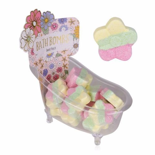 FIZZER 40g  FLOWERS ve tvaru květu (20 ks v plastové vaně) ACCENTRA