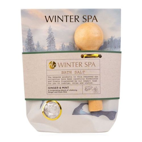SŮL do koupele 150g WINTER SPA v dárkovém sáčku vč. dřevěné lžičky ACCENTRA