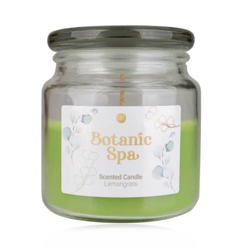 VONNÁ SVÍČKA 330g BOTANIC SPA ve skle s víčkem, 10 x 11cm  ACCENTRA