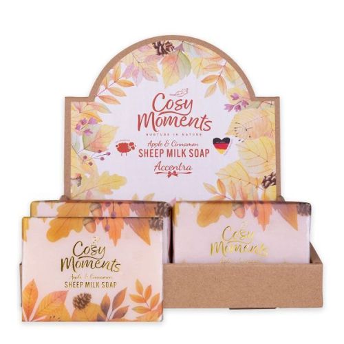 MÝDLO s ovčím mlékem 100g COSY MOMENTS ručně vyráběné v papírovém obalu ACCENTRA