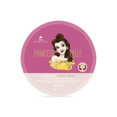 MASKA na obličej hydratační textilní Bella Pure Princess NOVINKA MAD BEAUTY