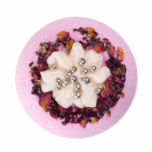 Koupelová bomba 190g CHERRY PARTY, ruční výroba  ACCENTRA