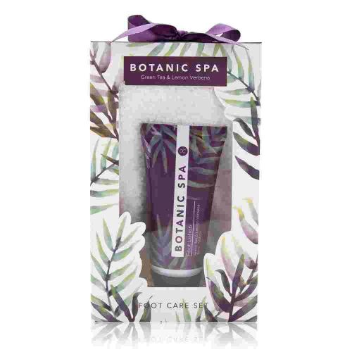 SET péče o nohy BOTANIC SPA krém 30ml + ponožky vůně zel. čaj a citron. verbena ACCENTRA