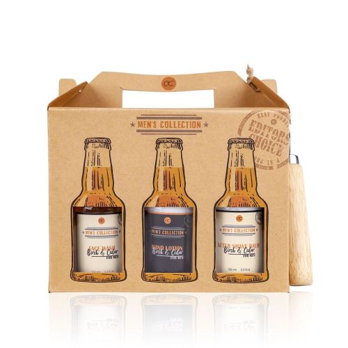 SET koupelový MEN´S COLLECTION v dárkové krabičce  6ks s otvírákem ACCENTRA