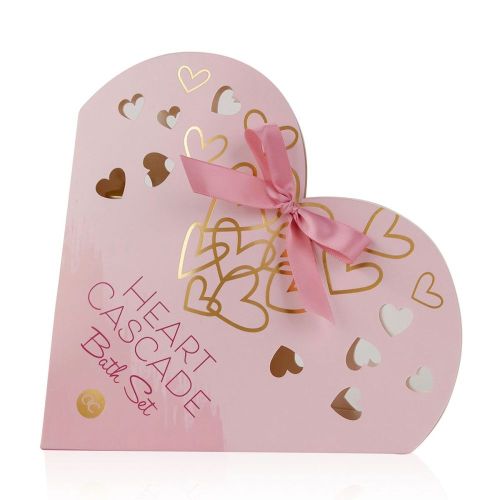 SET koupelový HEART CASCADE v boxu ve tvaru srdce ACCENTRA