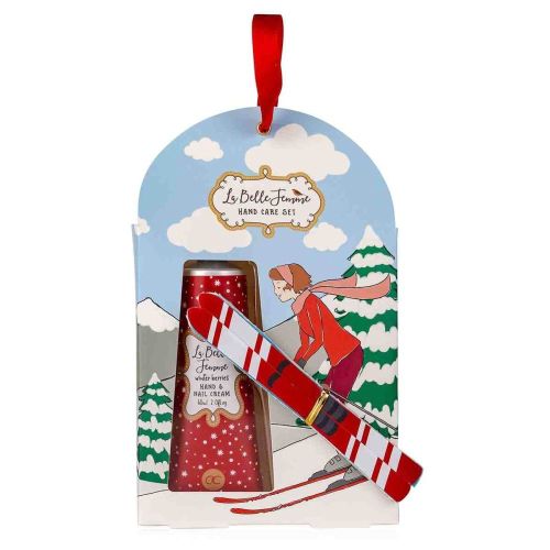 SET péče o ruce LA BELLE FEMME NOEL s pilníkem  ACCENTRA