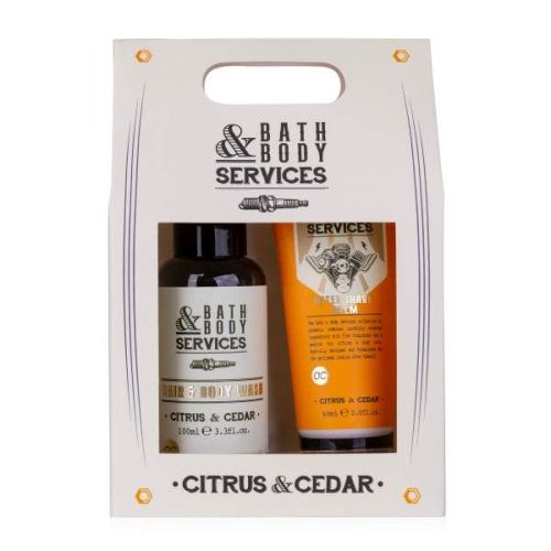 SET koupelový BATH and BODY SERVICES s balzámem po holení  ACCENTRA
