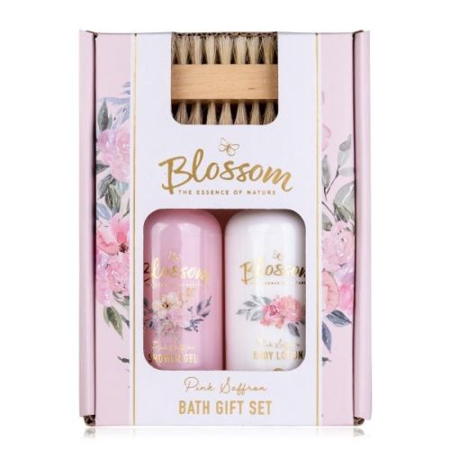 SET koupelový BLOSSOM v dárkové krabičce s kartáčkem na nehty  ACCENTRA