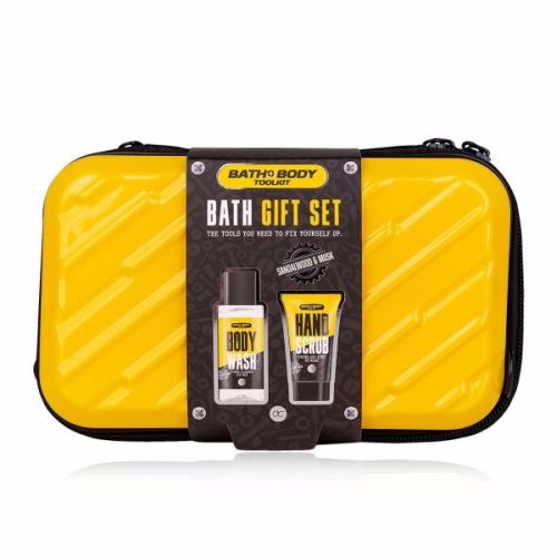 SET koupelový  BATH and BODY TOOLKIT v cestovním pevném pouzdru ACCENTRA