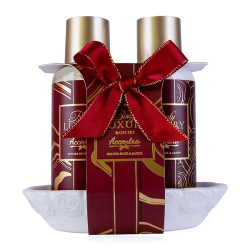 SET koupelový BODY LUXURY na keramickém tácku ACCENTRA