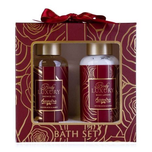 SET koupelový BODY LUXURY v dárkové krabičce vč. gel sprchový a mléko tělové ACCENTRA