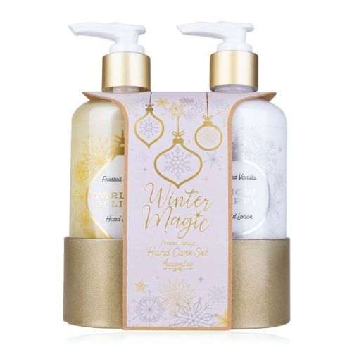 SET péče o ruce WINTER MAGIC v kovové misce  ACCENTRA