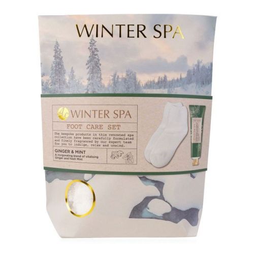 SET péče o nohy WINTER SPA v dárkové tašce vč. pohodlné ponožky (1 pár, jedna velikost pro všechny)