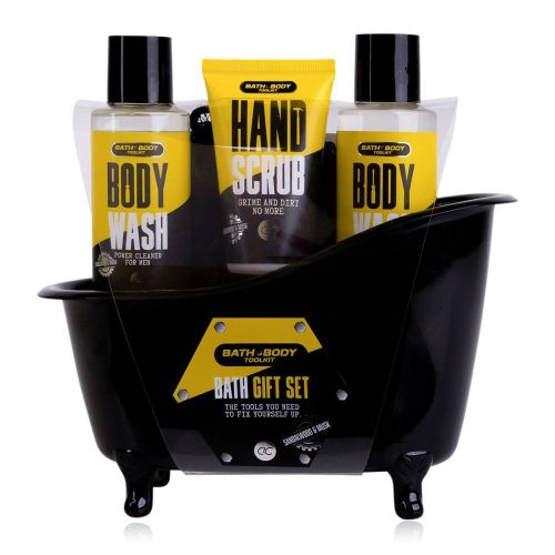 SET koupelový BATH and BODY TOOLKIT v plastové vaně ACCENTRA