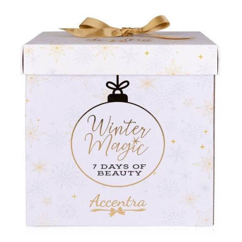 SET koupelový 7 DAYS OF BEAUTY WINTER MAGIC s překvapeními na každý den v týdnu ACCENTRA