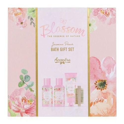 SET koupelový BLOSSOM v opakovaně použitelné dárkové krabičce s kartáčkem na nehty NOVINKA ACCENTRA