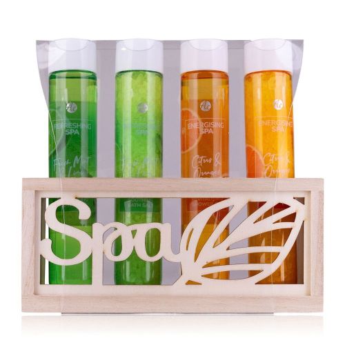 SET koupelový SPA COLLECTION v dřevěné krabičce (zkumavky) NOVINKA ACCENTRA