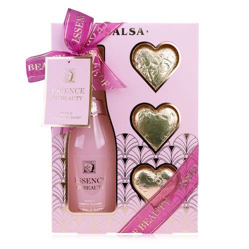 SET koupelový ESSENCE OF BEAUTY v dárkovém balení s pěnou do koupele NOVINKA SALSA