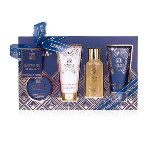 SET koupelový ESSENCE OF BEAUTY v dárkovém balení  s tělovým mlékem NOVINKA SALSA