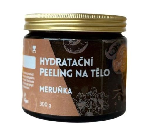 PEELING hydratační na tělo 300g meruňka ve skle NOVINKA PURE HARMONY