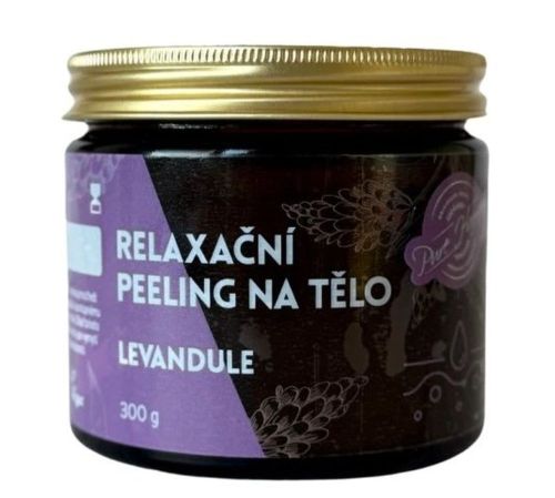 PEELING relaxační na tělo 300g  levandule ve skle NOVINKA PURE HARMONY