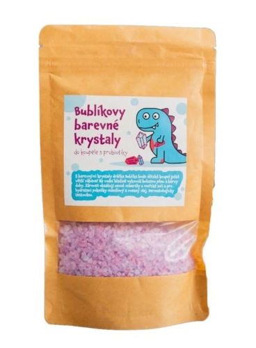 SŮL do koupele Bublíkovy barevné krystaly s probiotiky 160g NOVINKA PURE HARMONY