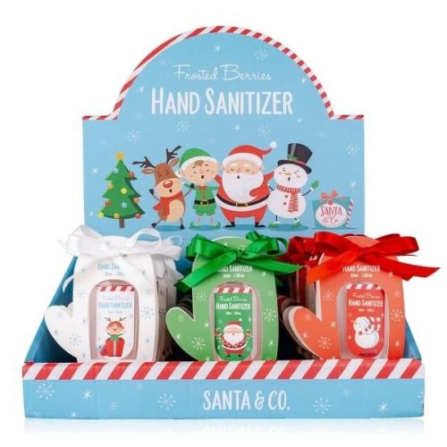 DEZINFEKČNÍ gel na ruce 30ml SANTA a CO. v lahvičce, 3 druhy ACCENTRA