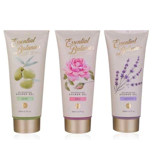 GEL sprchový 200ml ESSENTIAL BOTANICS-CLASSICS v tubě, 3 druhy/vůně ACCENTRA