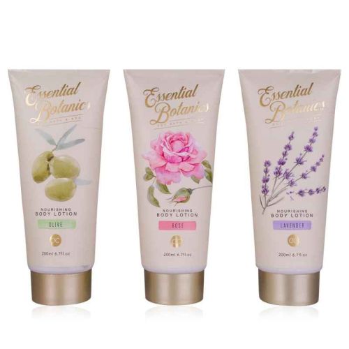 MLÉKO tělové  200ml ESSENTIAL BOTANICS-CLASSICS v tubě, 3 druhy/vůně ACCENTRA