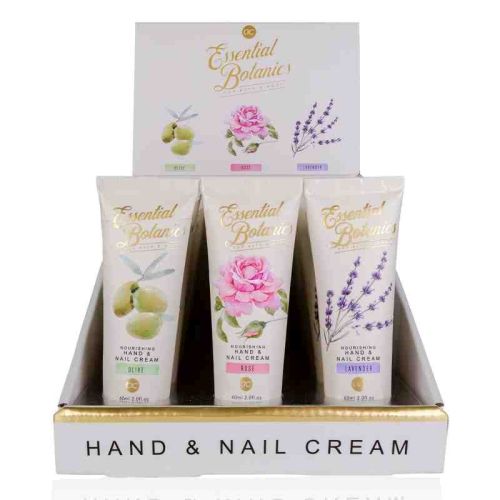 KRÉM na ruce a nehty 60ml ESSENTIAL BOTANICS-CLASSICS v tubě, 3 druhy/vůně ACCENTRA