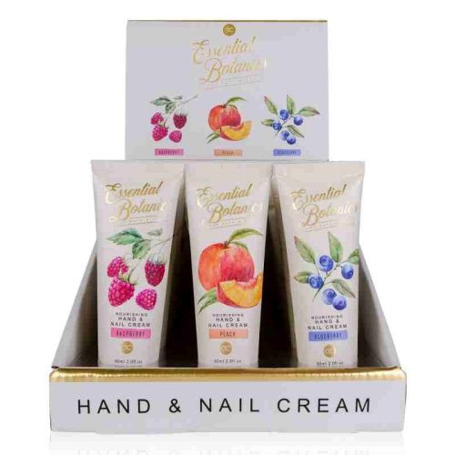 KRÉM na ruce a nehty 60ml ESSENTIAL BOTANICS-FRUITS v tubě, 3 druhy/vůně ACCENTRA