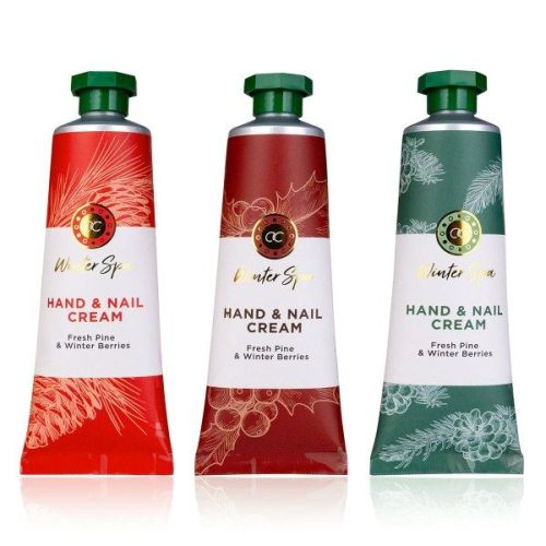 KRÉM na ruce a nehty 60ml WINTER SPA v tubě, 3 motivy  ACCENTRA